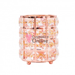 Pahar din Cristale pentru pensule de make-up sau unghii Bronz Cod 02456